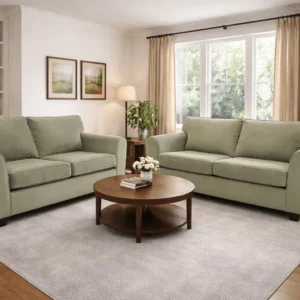 Curva 3+2 Seater Sofa Set โ Luxury Curved Design Sofa UK