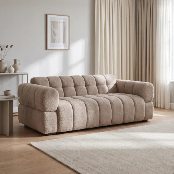 Bubble Sofa – Luxury Bouclé 3 Seater & 2 Seater Statement Sofa
