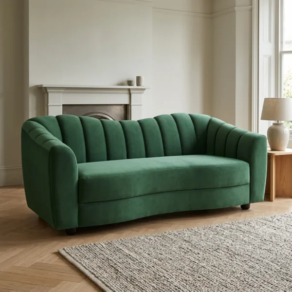 Monaco Channel Sofa UK – 2 Seater & 3 Seater Modern Ribbed Sofa