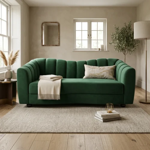 Monaco Channel Sofa UK – 2 Seater & 3 Seater Modern Ribbed Sofa