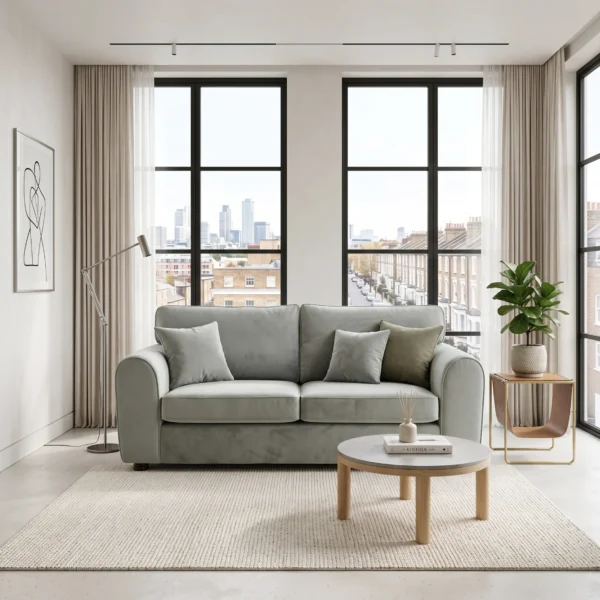 Curva 3+2 Seater Sofa Set – Luxury Curved Design Sofa UK