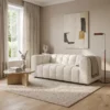 Peddle Bouclé Sofa UK – 2 Seater & 3 Seater Modern Channel Sofa