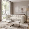 Peddle Bouclé Sofa UK – 2 Seater & 3 Seater Modern Channel Sofa