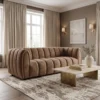 Sorrento Channel Sofa UK – 2 Seater & 3 Seater Modern Ribbed Sofa