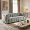 Sorrento Channel Sofa UK – 2 Seater & 3 Seater Modern Ribbed Sofa