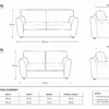 Ovila 3+2 Seater Sofa Set – Modern Comfortable Sofa UK